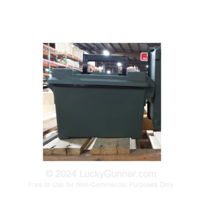 Large image of Cheap Plastic Ammo Can For Sale - AC45 Green Brand New in Stock by MTM - 1 Ammo Can