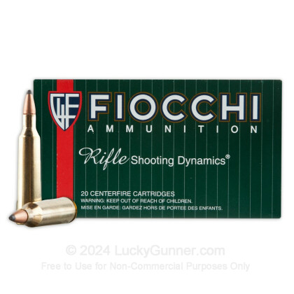 Large image of 22-250 Ammo For Sale - 55 gr PSP - Fiocchi Ammo Online
