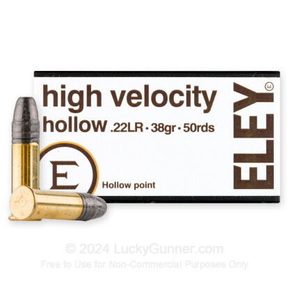Eley High Velocity HP 22LR Box 50 - Freeland's Sports LLC