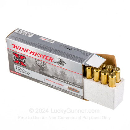 Image 3 of Winchester .270 Winchester Short Magnum Ammo