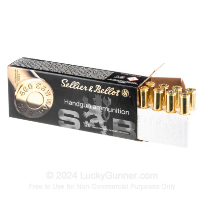 Image 3 of Sellier & Bellot .460 Smith & Wesson Ammo