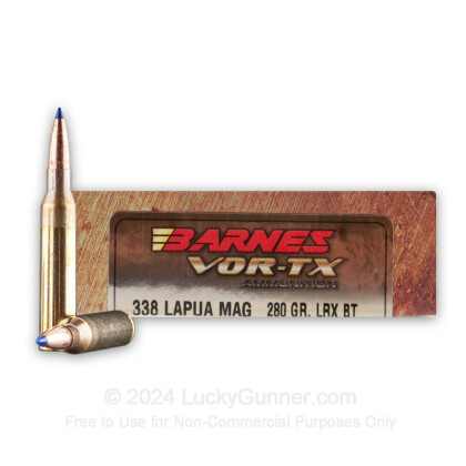 Image 1 of Barnes .338 Lapua Magnum Ammo