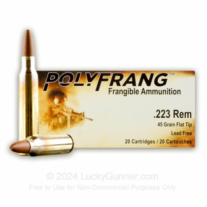 Image 2 of Polyfrang .223 Remington Ammo