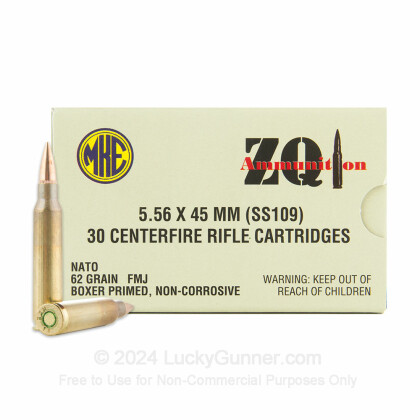 Image 2 of ZQI Ammunition 5.56x45mm Ammo