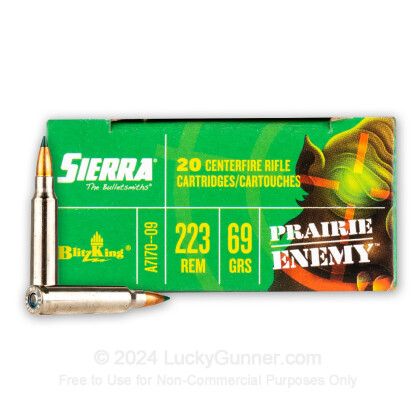 Image 1 of Sierra Bullets .223 Remington Ammo