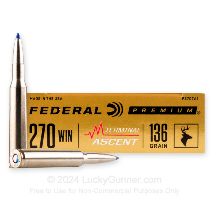 Image 1 of Federal .270 Winchester Ammo