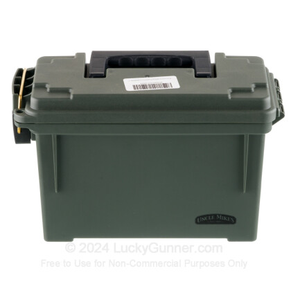 Large image of Uncle Mike's Forest Green Brand New Plastic 30 Cal Ammo Cans For Sale