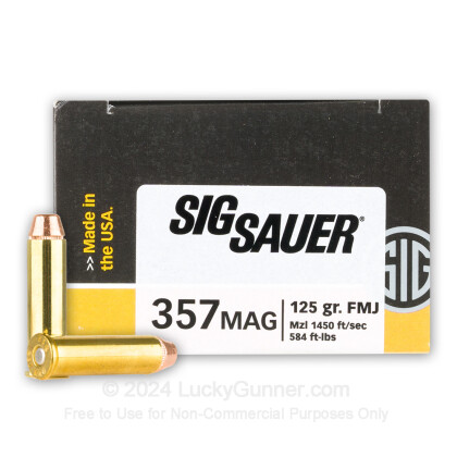 Image 1 of SIG SAUER .357 Magnum Ammo