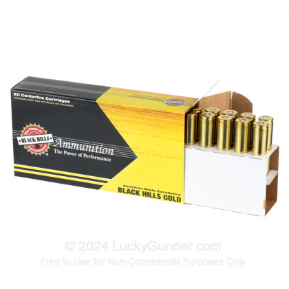 Large image of Premium 338 Lapua Mag Ammo For Sale - 250 Grain AccuBond Ammunition in Stock by Black Hills Gold - 20 Rounds