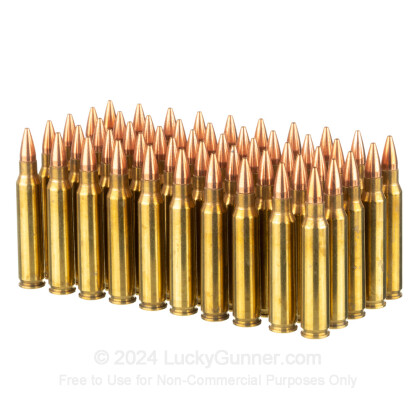 Large image of Premium 223 Rem Ammo For Sale - 52 Grain Match HP Ammunition in Stock by Black Hills - 20 Rounds
