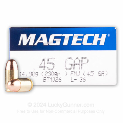 Image 1 of Magtech .45 GAP Ammo