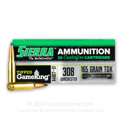 Image 1 of Sierra Bullets .308 (7.62X51) Ammo