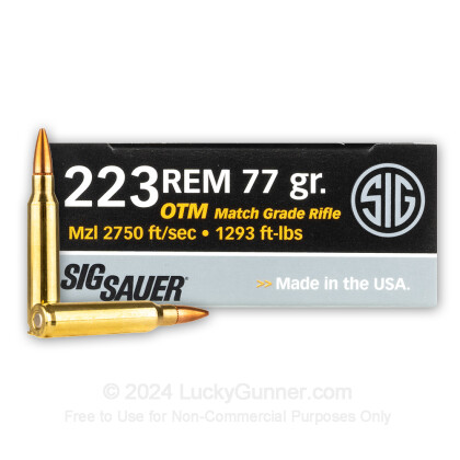 Image 1 of SIG SAUER .223 Remington Ammo