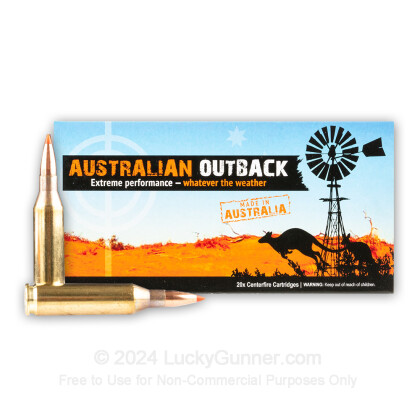 Large image of Premium 243 Win Ammo For Sale - 87 Grain V-Max Ammunition in Stock by Australian Outback - 20 Rounds