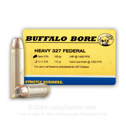Image 1 of Buffalo Bore .327 Federal Magnum Ammo