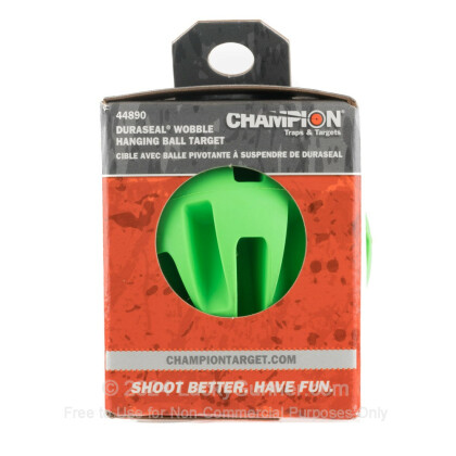 Large image of Champion Duraseal 3D Reactive Targets For Sale - Green Self-Healing Hanging Ball Target In Stock