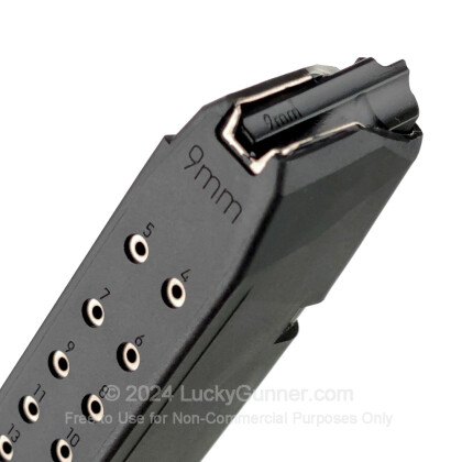 Large image of Factory Glock 9mm G17/18/19/26/34 33 Round Magazine For Sale - 33 Rounds