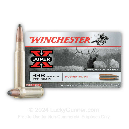 Image 2 of Winchester .338 Winchester Magnum Ammo