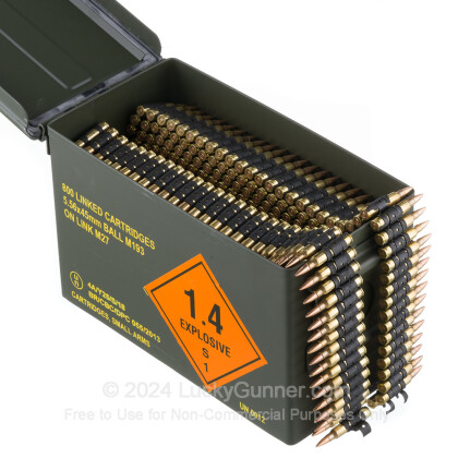 Magtech Ammunition - 5.56x45 MM - 55 Grain M193 Full Metal Jacket