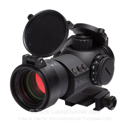 Large image of Bushnell Elite Tactical CQTS Red Dot Sight for Sale - 3 MOA - 1x - 32mm - ET1X32 - Black Matte - In Stock - Luckygunner.com