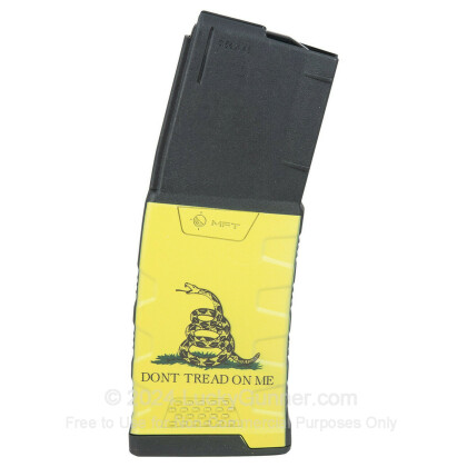 Large image of Mission First Tactical 30rd AR-15 Magazine - 5.56/.223 - Gadsden Flag - Magazine For Sale