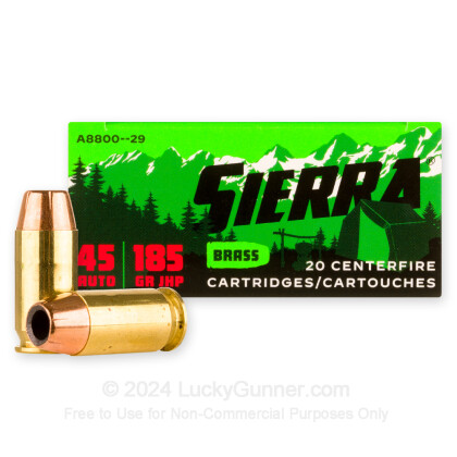 Image 1 of Sierra Bullets .45 ACP (Auto) Ammo