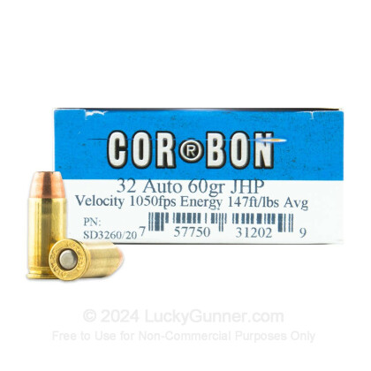 Image 1 of Corbon .32 Auto (ACP) Ammo