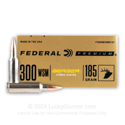 Image 1 of Federal 300 Winchester Short Magnum Ammo
