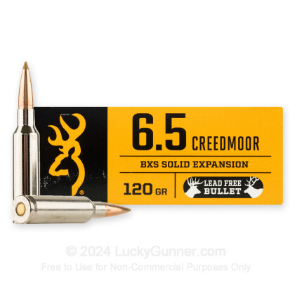 Image 1 of Browning 6.5mm Creedmoor Ammo