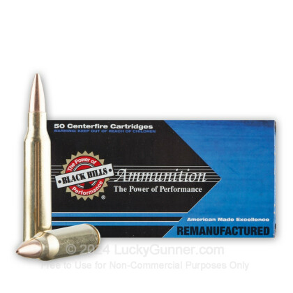 Large image of Cheap 223 Rem Ammo For Sale - 69 Grain Sierra Matchking OTM Ammunition in Stock by Black Hills Remanufactured - 50 Rounds