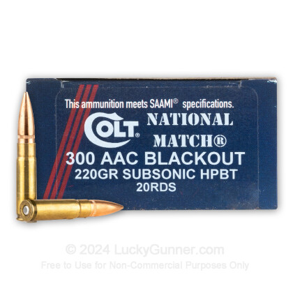 Image 1 of Colt .300 Blackout Ammo