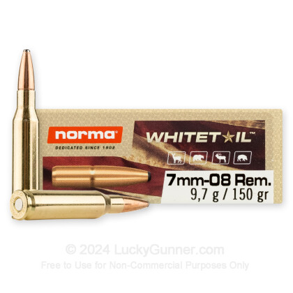 Image 1 of Norma 7mm-08 Remington Ammo