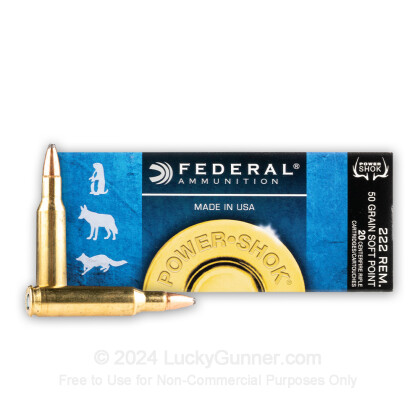 Image 2 of Federal .222 Remington Ammo