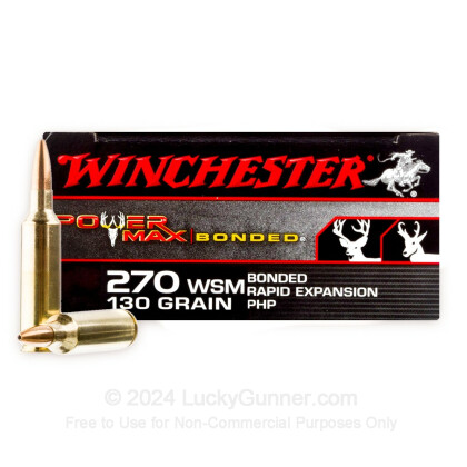 Image 1 of Winchester .270 Winchester Short Magnum Ammo