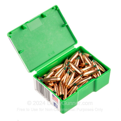 Large image of Bulk 223 Rem (.224) Bullets for Sale - 69 Grain Polymer Tip Bullets in Stock by Sierra - 500