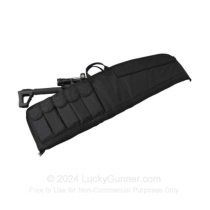 Large image of Tactical Rifle Case - Uncle Mike's - Black