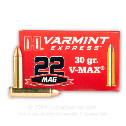 Image 1 of Hornady .22 Magnum (WMR) Ammo