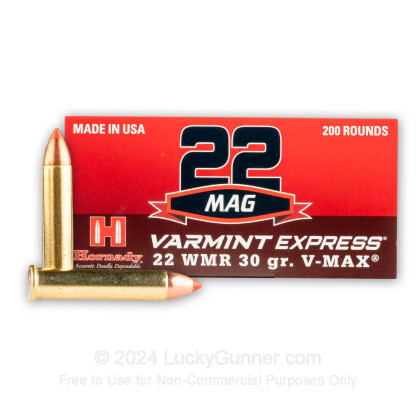 Image 2 of Hornady .22 Magnum (WMR) Ammo