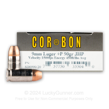 Image 1 of Corbon 9mm Luger (9x19) Ammo