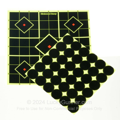 Large image of Shoot NC Targets For Sale - Shoot NC 34105  8" Sight-In Targets - Birchwood Casey Targets For Sale