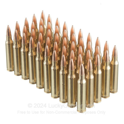 Large image of Bulk 223 Rem Ammo For Sale - 69 Grain MatchKing HP Ammunition in Stock by Black Hills - 1000 Rounds
