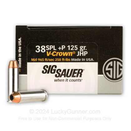 Image 1 of SIG SAUER .38 Special Ammo