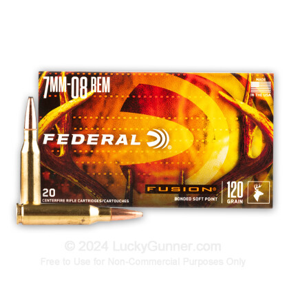 Image 2 of Federal 7mm-08 Remington Ammo