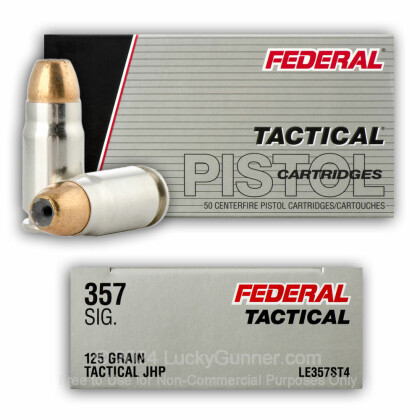 Image 4 of Federal .357 Sig Ammo