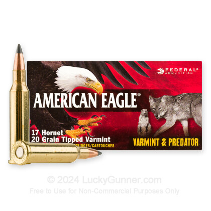 Image 2 of Federal .17 Hornet Ammo