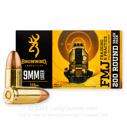 Image 2 of Browning 9mm Luger (9x19) Ammo