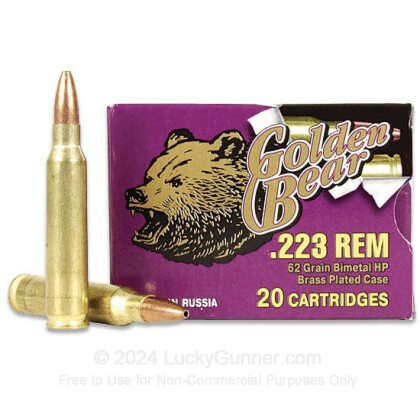 Image 6 of Golden Bear .223 Remington Ammo