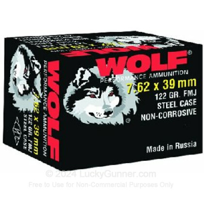 Image 1 of Wolf 7.62X39 Ammo