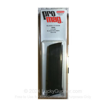 Large image of ProMag 9mm Glock 17 Magazine For Sale - 17 Rounds