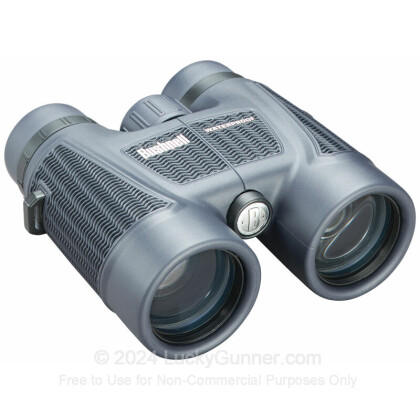 Large image of Bushnell H2O Hunting Binoculars - 10x - 42mm - 150142 - Black Textured - In Stock - Luckygunner.com